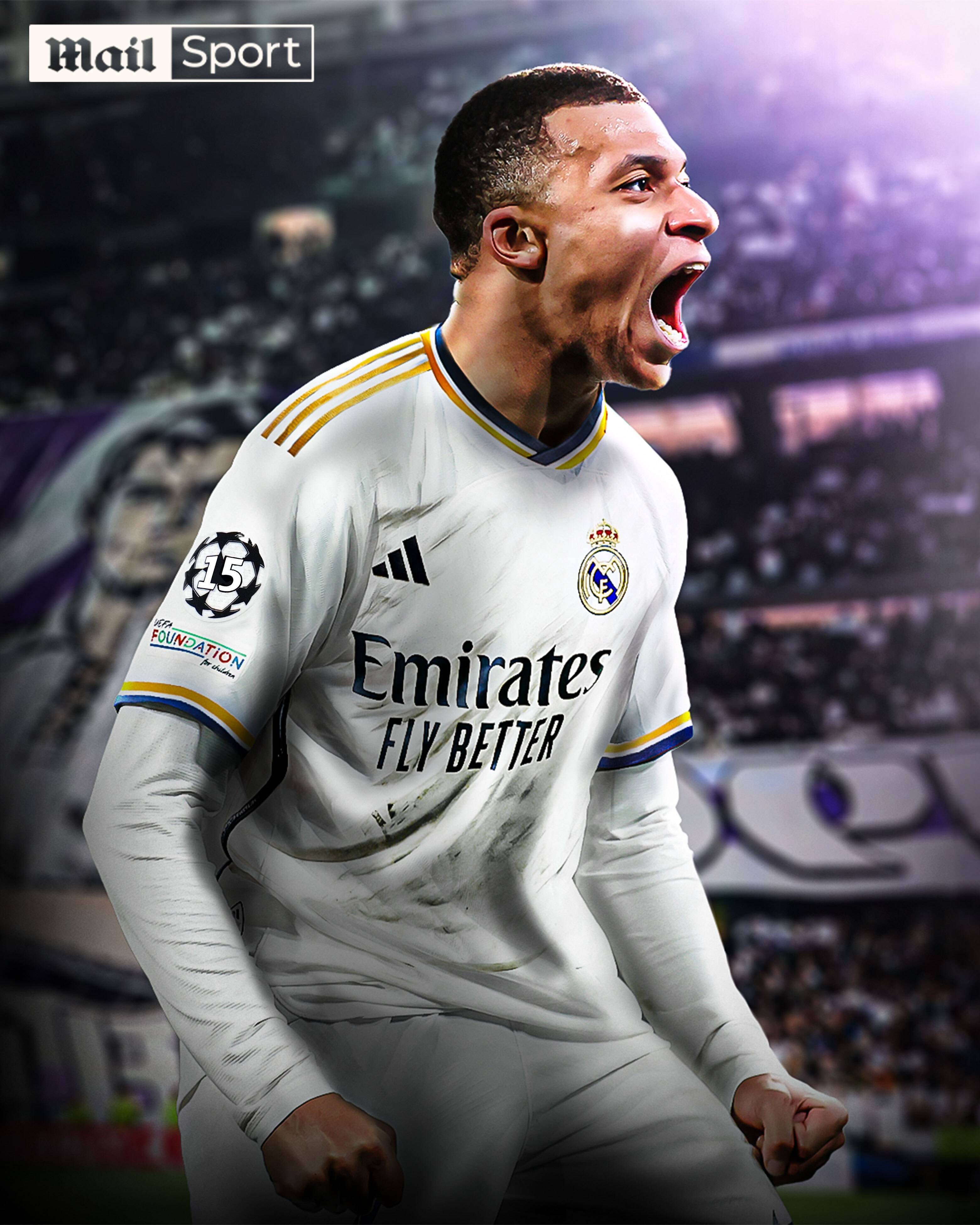 姆巴佩达成西甲50场里程碑，此前49场贡献47球7助（姆巴佩迎西甲50战里程碑：前49场47球7助攻）